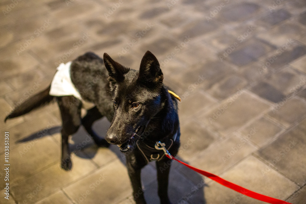 black dog