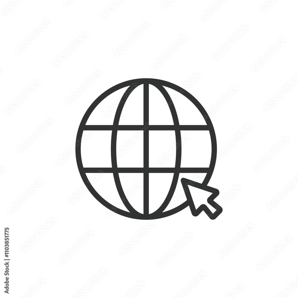 Internet access, icon in line design. Internet, access, connection, network, Wi-Fi, web, online on white background vector. Internet access editable stroke icon Internet access, icon in line design. Internet, access, connection, network, Wi-Fi, web, online on white background vector. Internet access editable stroke icon