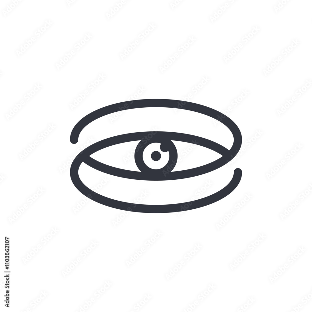 Eye Logo Template Icon