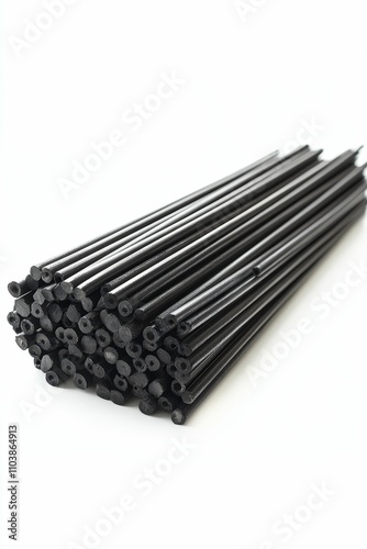 Black licorice sticks, bundled, delicious treat.