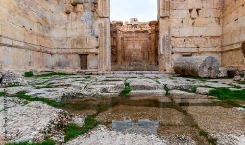 Baalbeck Roman temple and Ruins, Lebanon photo