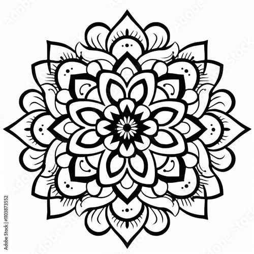 Mandala Flower