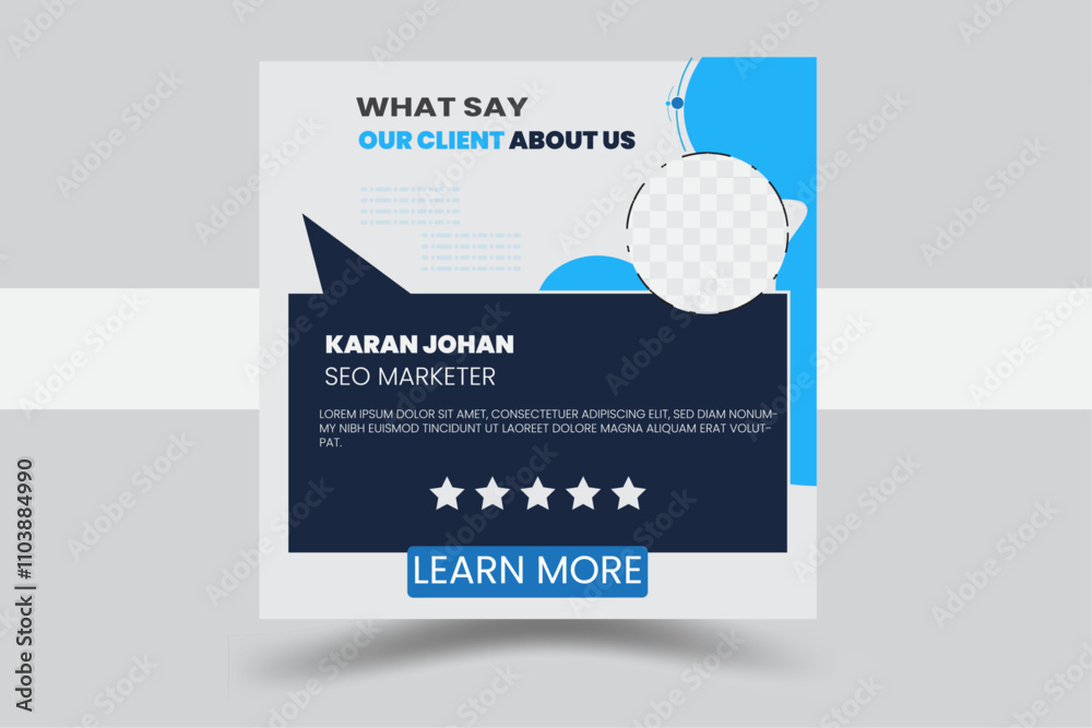 Standard Quality Testimonial Design Standard Quality Testimonial Design