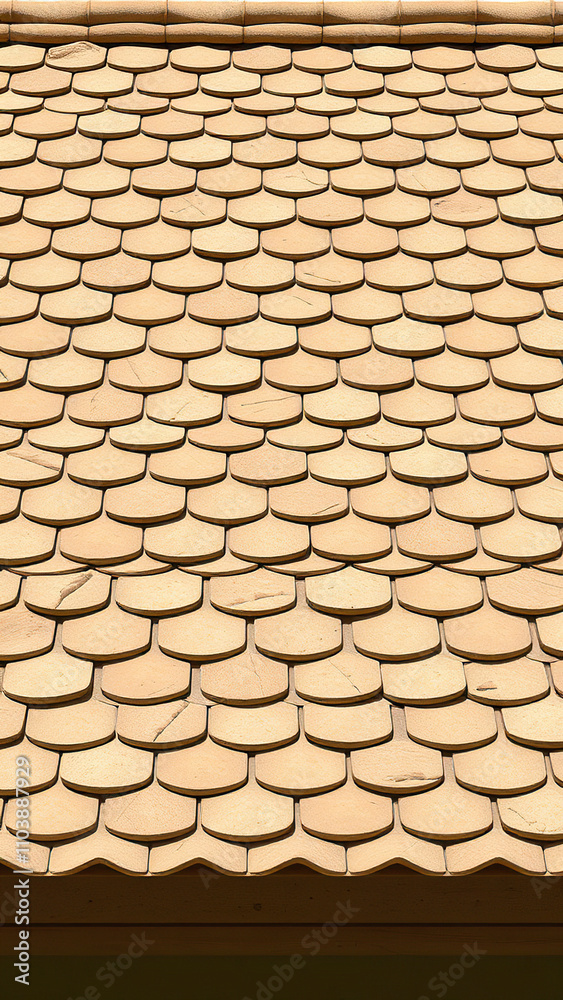 Gray hexagonal shingle roof tile background with a warm beige color and subtle texture, evoking a sense of rustic charm and earthy tones, stone like texture, textured surface Gray hexagonal shingle roof tile background with a warm beige color and subtle texture, evoking a sense of rustic charm and earthy tones, stone like texture, textured surface