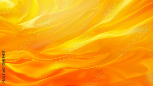 Yellow and orange color gradient background.