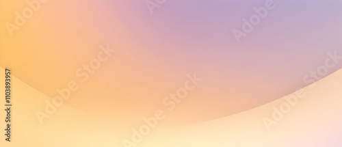 Blurred gradient Light Lilac and Seashell and Light Yellow background