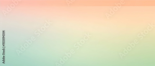 Blurred gradient Pale Mint and Light Yellow and Light Coral background