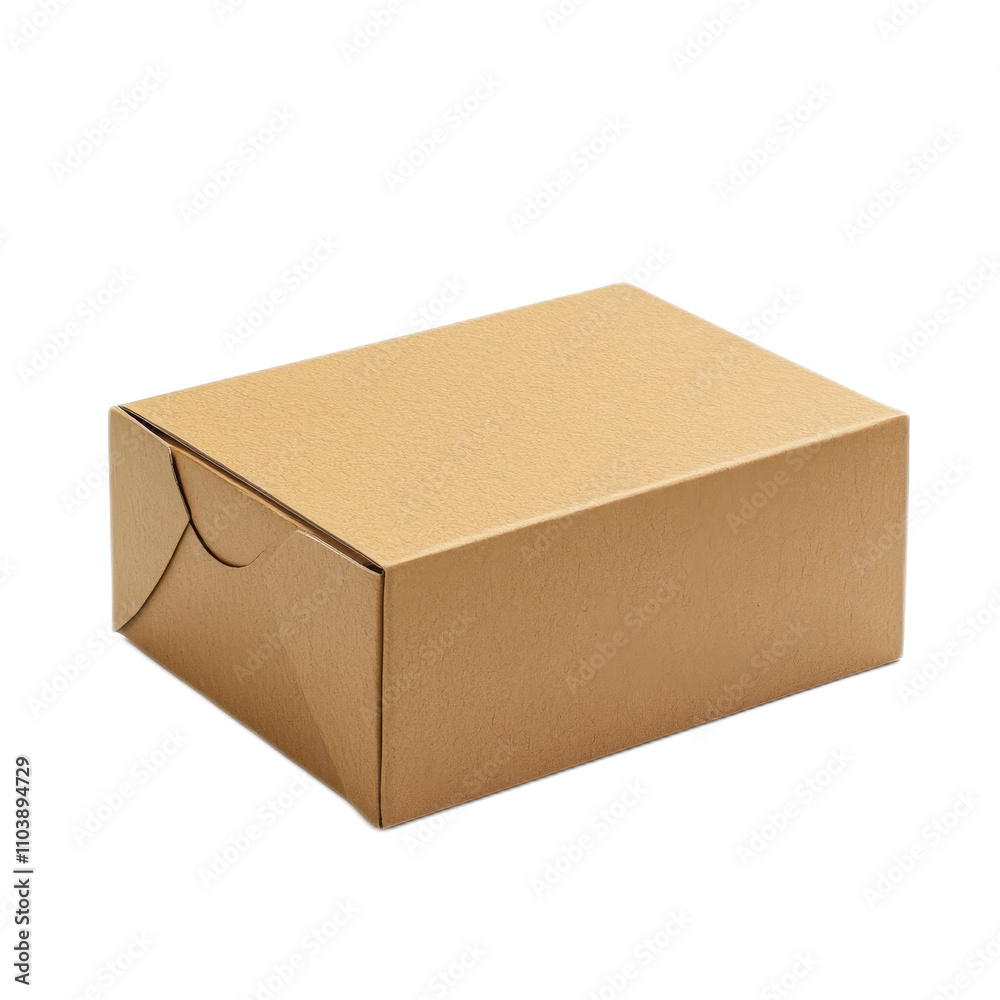 Simple Brown Cardboard Box for Various Storage and Packaging Needs