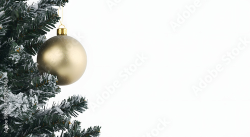 Festive Christmas decorations featuring pine branches, red ornaments, and candy canes arranged on a dark background. Perfect for holiday themes and seasonal celebrations