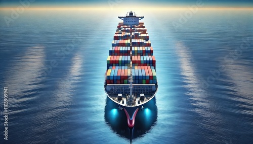 The business ship of the future World-class logistics with generation AI technology