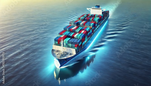 The business ship of the future World-class logistics with generation AI technology