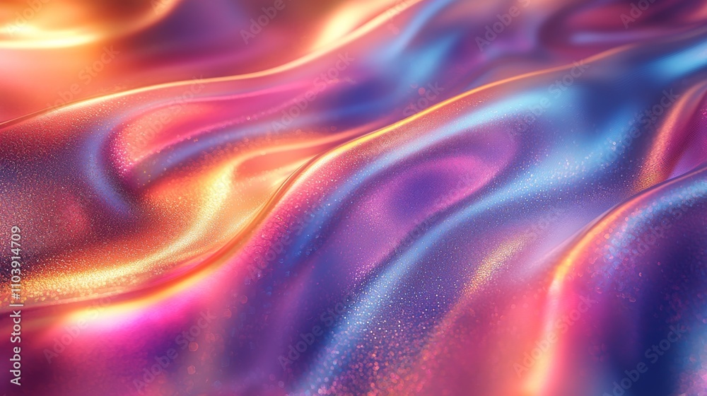 A background of rainbow prisms with a flaring effect, featuring a diamond iridescent gradient crystal glass overlay texture, and a holographic disco camera transparent pattern. A background of rainbow prisms with a flaring effect, featuring a diamond iridescent gradient crystal glass overlay texture, and a holographic disco camera transparent pattern.