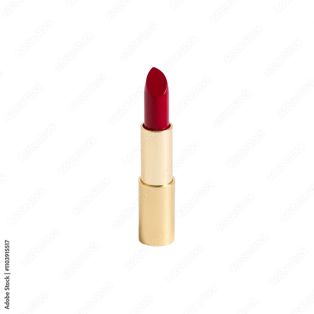 red lipstick isolated on white background red lipstick isolated on white background