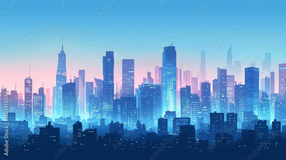 Obraz premium City background, clean background 