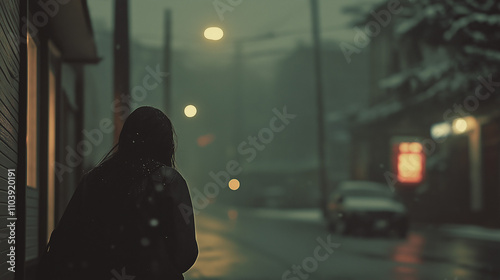 Silhueta de Mulheres e Homem de Negócios: Sombra e Faíscas em Ambiente Noir