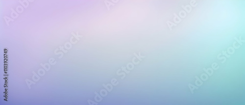 Blurred gradient Light Lavender and Light Mint and Sky Blue background