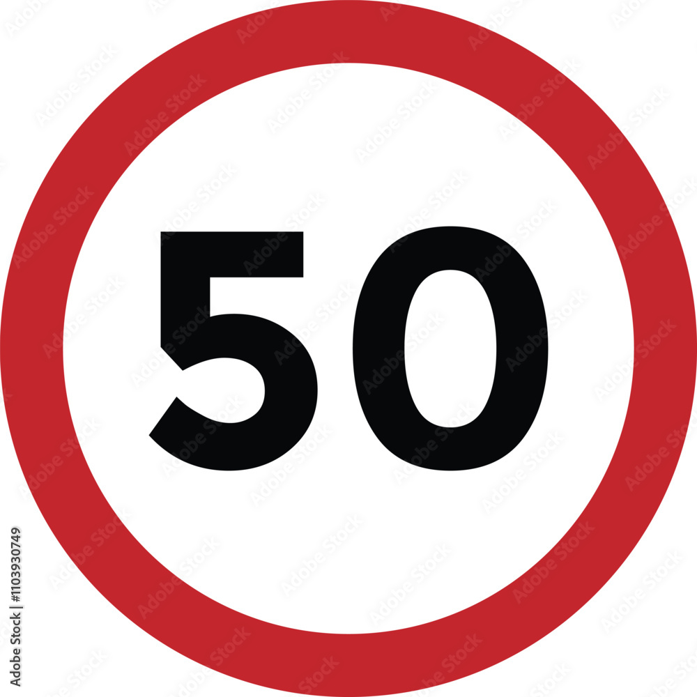 speed limit sign on white background
speed limit sign on white background