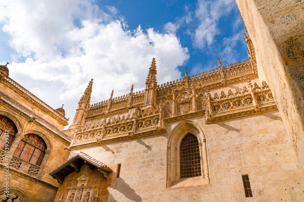 Fototapeta premium The Royal Chapel of Granada (Spanish: Capilla Real de Granada) is an Isabelline style building in Granada, Spain.
