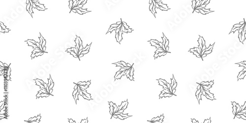 maple leaves pattern background. autumn leaf seamless pattern. maple leaf pattern background. seamless pattern leaves background.