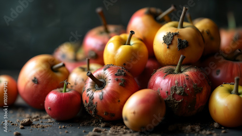 Decay and Beauty of Rotting Fruit