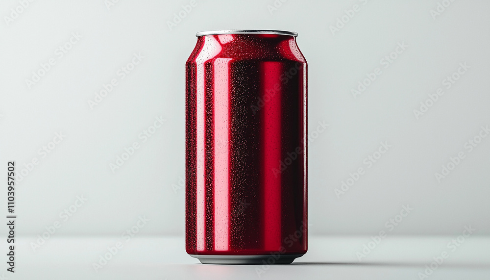 Metallic drink can container full of refreshing liquid generated by AI Metallic drink can container full of refreshing liquid generated by AI