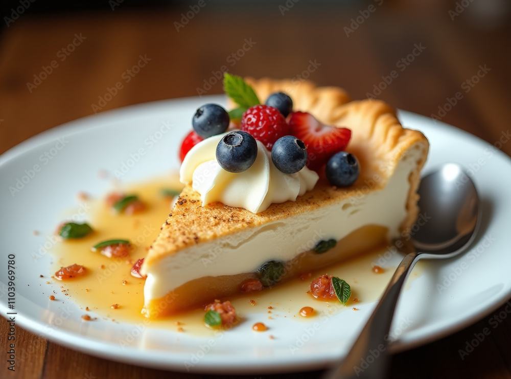 Apple Pie Pavlova Tart, Fusion menu ideas, desserts foods fusion Apple Pie Pavlova Tart, Fusion menu ideas, desserts foods fusion