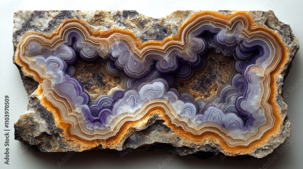 Purple and orange layered marble onyx stone with intricate patterns, showcasing natural beauty and unique textures, perfect for decorative purposes Purple and orange layered marble onyx stone with intricate patterns, showcasing natural beauty and unique textures, perfect for decorative purposes
