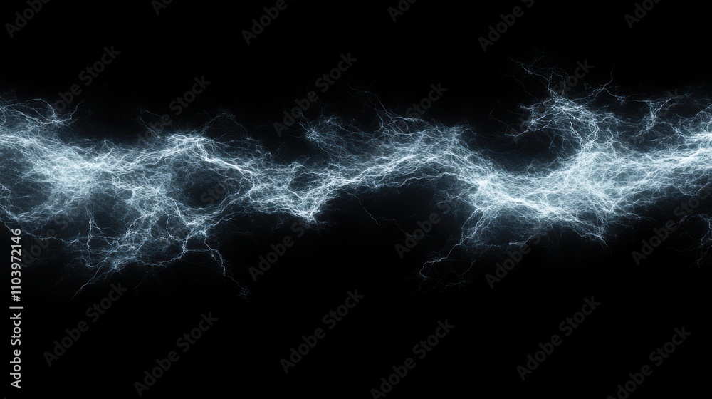 Lightning bolt design creates dramatic electric background for various uses