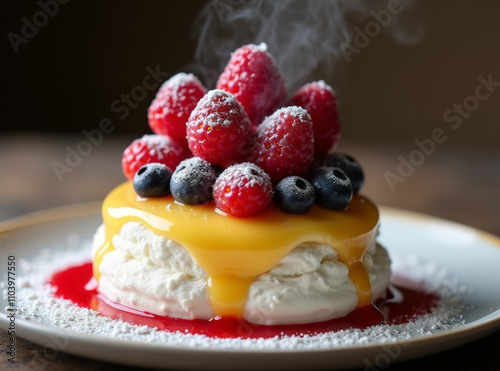 Pavlova Espa?ola, Fusion menu ideas, desserts foods fusion 