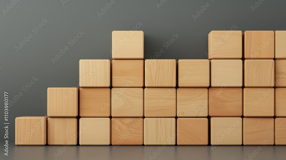Wood block SEO Business. Wooden blocks arranged in a creative pattern Wood block SEO Business. Wooden blocks arranged in a creative pattern