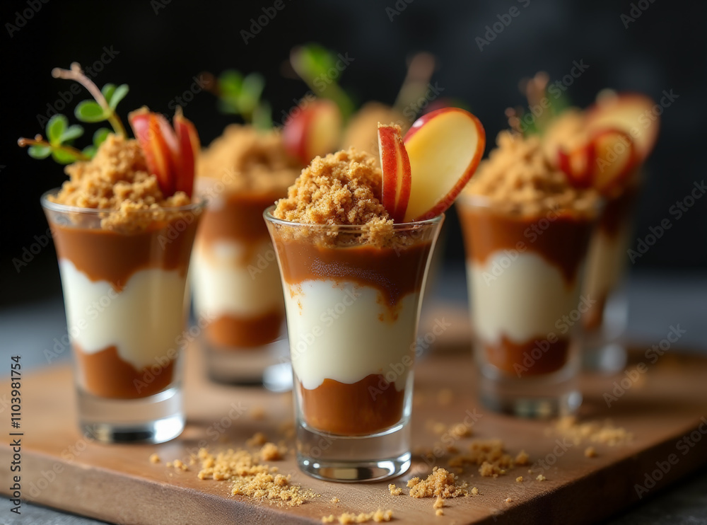 Spiced Dulce Toffee Pudding Parfaits, Fusion menu ideas, desserts foods fusion Spiced Dulce Toffee Pudding Parfaits, Fusion menu ideas, desserts foods fusion