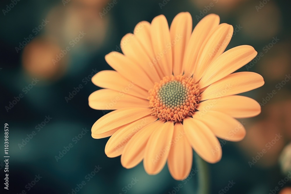 A blurred background and a detailed flower in the center, great for decorative purposes or as a standalone image A blurred background and a detailed flower in the center, great for decorative purposes or as a standalone image