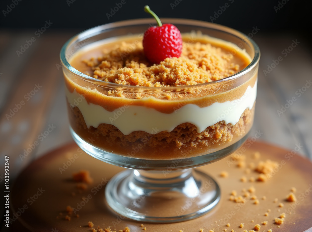 Tiramisu Banoffee Crumble, Fusion menu ideas, desserts foods fusion Tiramisu Banoffee Crumble, Fusion menu ideas, desserts foods fusion