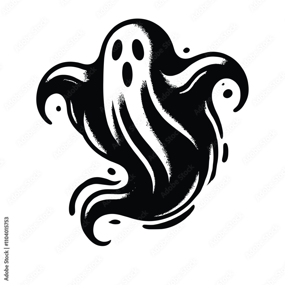 Naklejka premium Ghostly Apparition