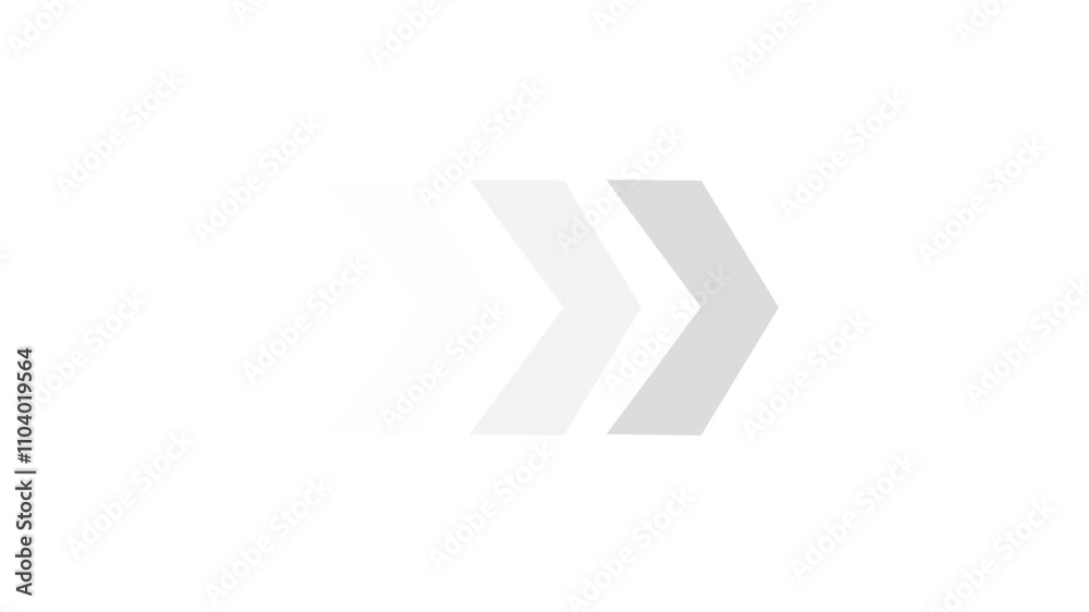 Arrow Loop Animation direction concept. Abstract direction arrow icon animation 4k video. Arrow Loop Animation direction concept. Abstract direction arrow icon animation 4k video.