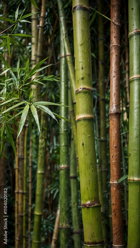 A detailed bamboo plant background, fresh and eco-friendly. A detailed bamboo plant background, fresh and eco-friendly.