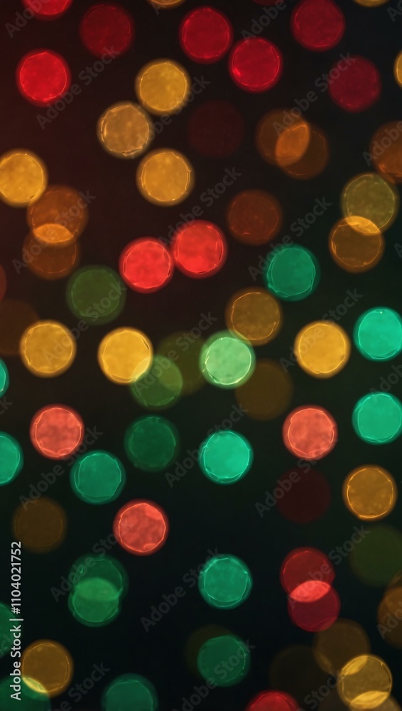 A festive bokeh background with red, green, and gold light spots. A festive bokeh background with red, green, and gold light spots.