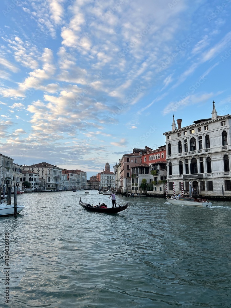 Obraz premium Venice Grand canal and gondola