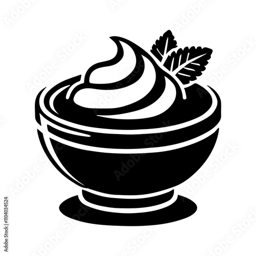 Simple Vector Icon of a Chocolate con Queso – Logo Design Illustration