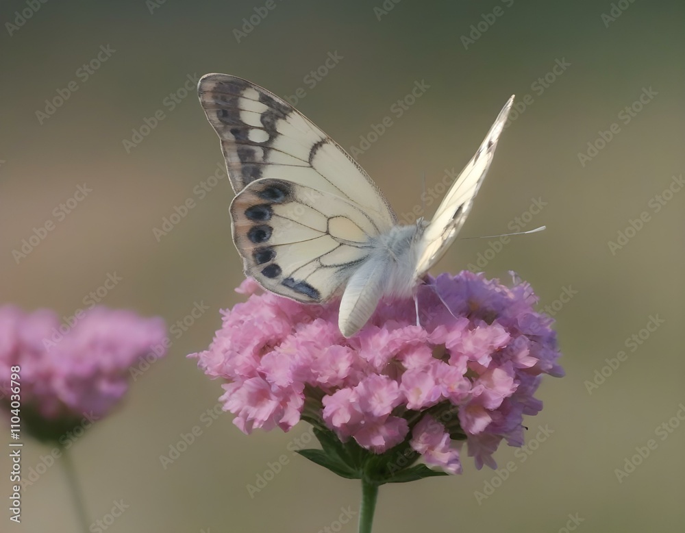 Obraz premium butterfly on flower