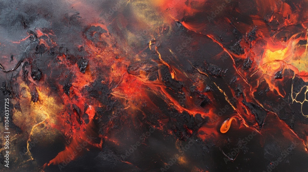 Molten drops of fiery red, orange, and gold cascade through a dark, smoky background, leaving trails of glowing embers that evoke the raw, chaotic beauty of a volcanic eruption. Molten drops of fiery red, orange, and gold cascade through a dark, smoky background, leaving trails of glowing embers that evoke the raw, chaotic beauty of a volcanic eruption.