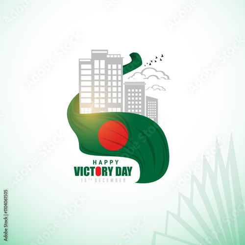 16 December Victory Day Bangladesh Builders labour construction concept Sriti Shoudho. Victory Day Design, Banner, Poster, Greeting, Known as 'Bijoy Dibos' in Bengali. Alongside Independence