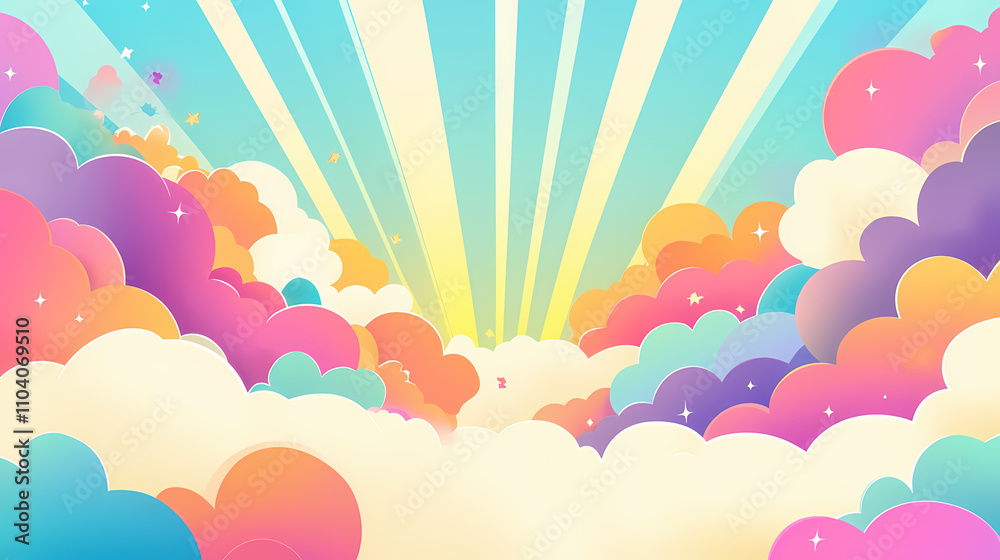 surreal colorful sky surreal colorful sky