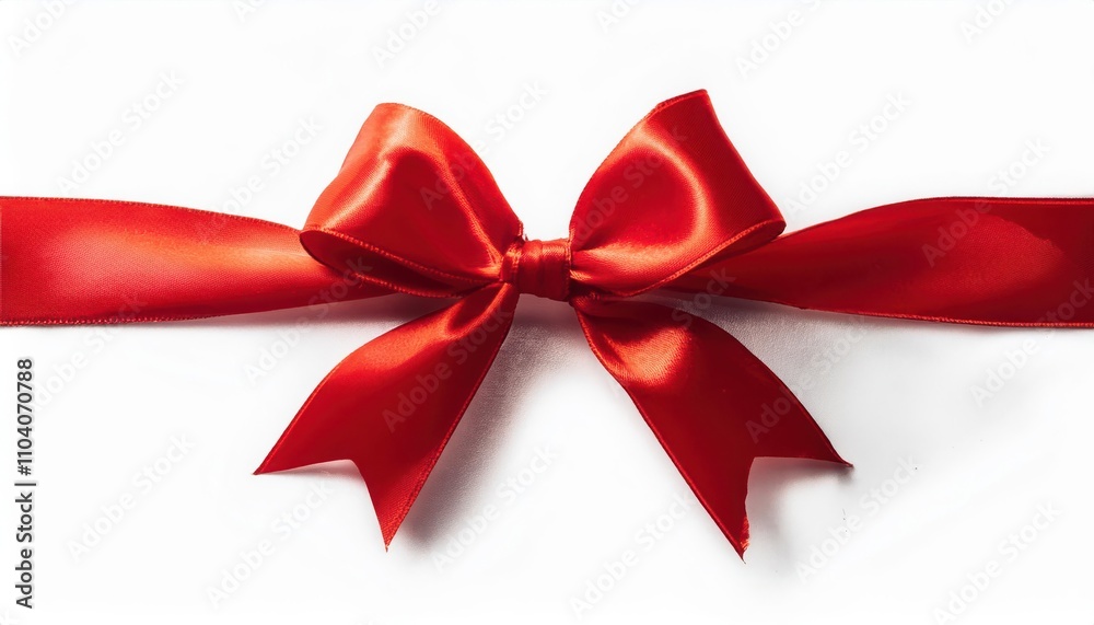 Luxurious Red Satin Christmas Bow on Pristine White Background. Ideal for Festive Gift Wrapping, Holiday Greeting Card Designs, Seasonal Invitations, DIY Crafts, and Elegant Holiday Decorations Luxurious Red Satin Christmas Bow on Pristine White Background. Ideal for Festive Gift Wrapping, Holiday Greeting Card Designs, Seasonal Invitations, DIY Crafts, and Elegant Holiday Decorations
