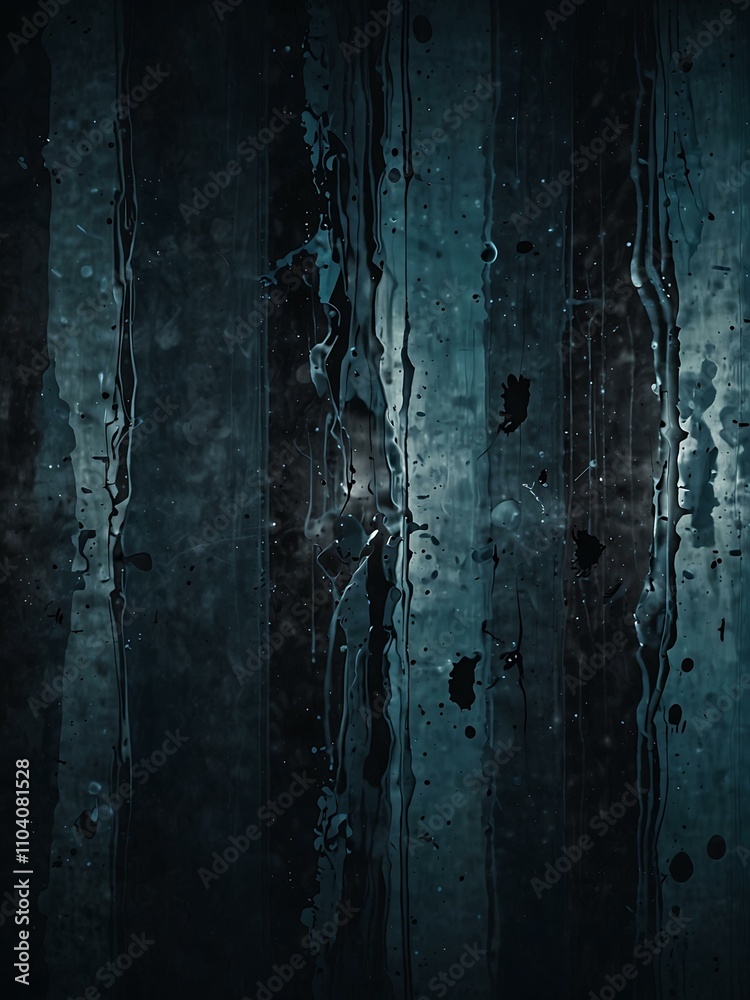 Obraz premium Abstract blue-toned image.