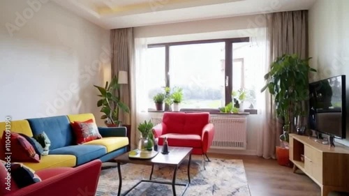 A Modern Sanctuary: Earthy Minimalist Loft
