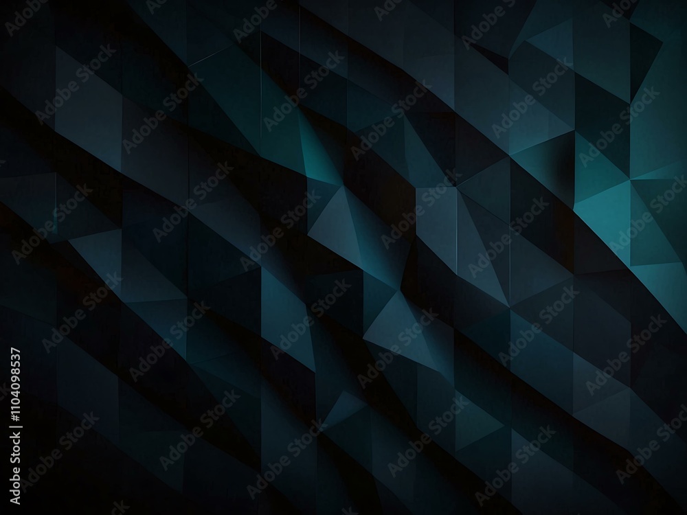 Obraz premium Abstract gradient dark background with geometric shapes.