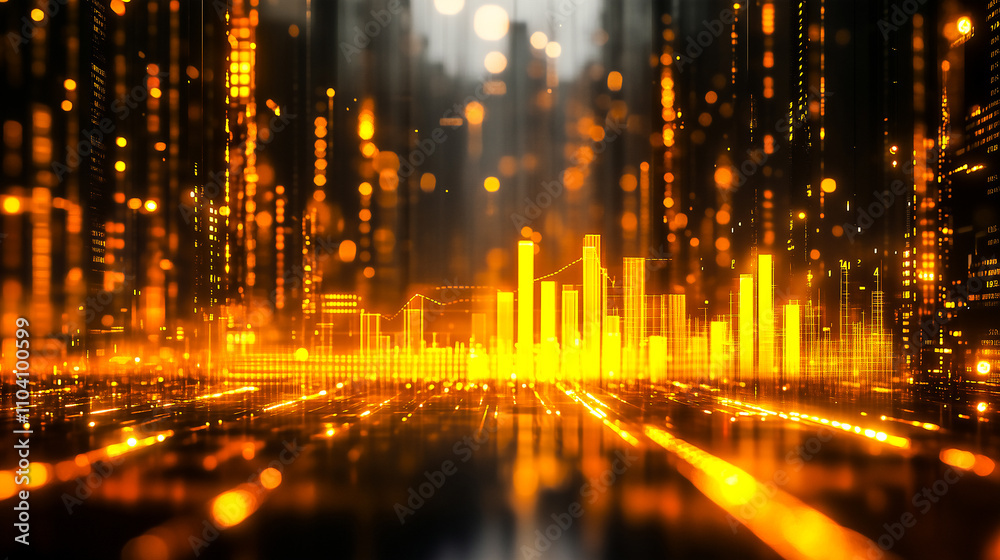 Abstrack stock graph ,data analytics concept . Abstrack stock graph ,data analytics concept .