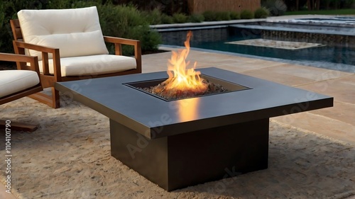 A fire pit table is a stylish and functional outdoor centerpiece that combines the warmth of a fire pit with the practicality of a table. Typically designed for patios, decks, or backyard spaces, it f