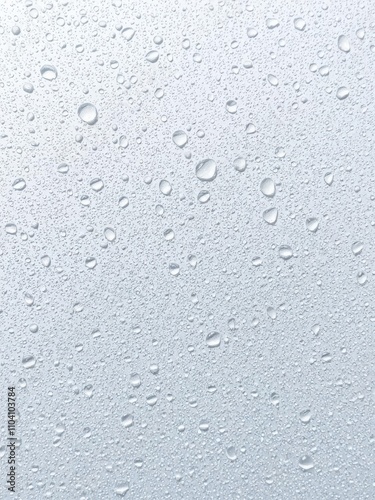 Close-up of water-drop texture with delicate ripples and reflections, close-up, delicate